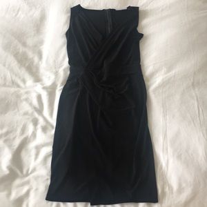 T Tahari Faux-Wrap Dress